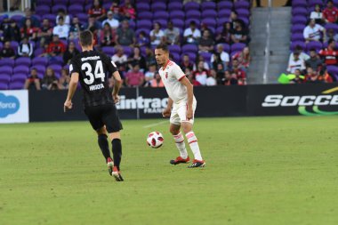 Flamengo Eintracht Frankfurt 'a karşı 12 Ocak 2019 Cumartesi günü Orlando City Stadyumu' nda. Fotoğraf: Marty Jean-Louis