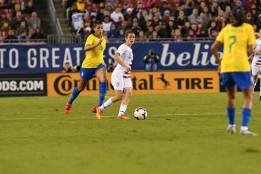 SheBelieves Kupası Finali, 5 Mart 2019 'da Tampa Florida Raymond James Stadyumu' nda ABD ile Brezilya arasında oynanacak. Fotoğraf: Marty Jean-Louis
