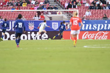 Japonya, İngiltere 'ye karşı Raymond James Stadyumu' nda 5 Mart 2019 'da Tampa Florida' da. Fotoğraf: Marty Jean-Louis