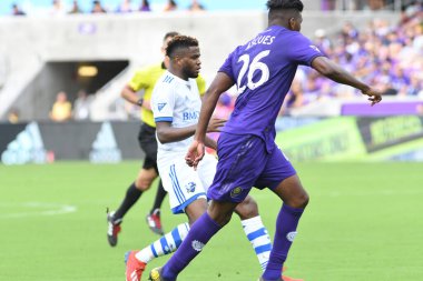Orlando City SC, 16 Mart 2019 Cumartesi günü Orlando Florida 'daki Orlando City Stadyumu' nda Montreal Impact 'e ev sahipliği yaptı. Fotoğraf: Marty Jean-Louis
