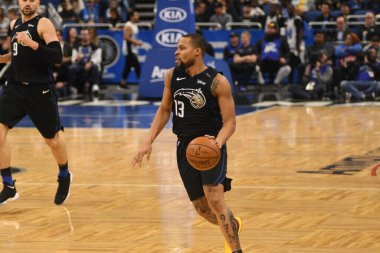 Orlando Magic, 31 Ocak 2019 tarihinde Orlando Florida 'daki Amway Center' da Indiana Pacers 'a ev sahipliği yapmaktadır. Fotoğraf: Marty Jean-Louis