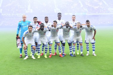 Orlando City SC, 16 Mart 2019 Cumartesi günü Orlando Florida 'daki Orlando City Stadyumu' nda Montreal Impact 'e ev sahipliği yaptı. Fotoğraf: Marty Jean-Louis