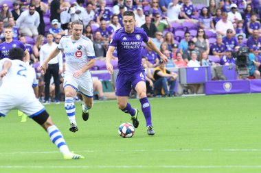 Orlando City SC, 16 Mart 2019 Cumartesi günü Orlando Florida 'daki Orlando City Stadyumu' nda Montreal Impact 'e ev sahipliği yaptı. Fotoğraf: Marty Jean-Louis