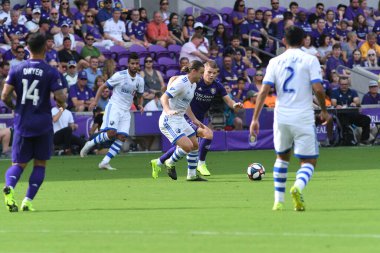 Orlando City SC, 16 Mart 2019 Cumartesi günü Orlando Florida 'daki Orlando City Stadyumu' nda Montreal Impact 'e ev sahipliği yaptı. Fotoğraf: Marty Jean-Louis