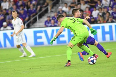 Orlando City 20 Şubat 2019 Çarşamba günü Orlando Fl 'daki Orlando City Stadyumu' nda New England 'a ev sahipliği yaptı. Fotoğraf: Marty Jean-Louis