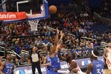 Orlando Magic, Houston Rockets 'a 13 Ocak 2019 tarihinde Amway Arena' da ev sahipliği yaptı. Fotoğraf: Marty Jean-Louis