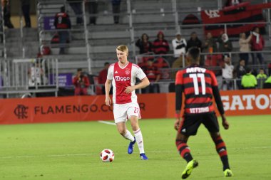 Ajax, Flemengo 'ya karşı Orlando City Stadyumu' nda 10 Ocak 2019 Perşembe günü. Fotoğraf: Marty Jean-Louis, 2019. Fotoğraf: Marty Jean-Louis