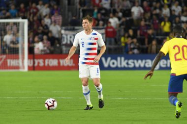 ABD Erkekler Milli Takımı 21 Mart 2019 tarihinde Orlando Florida 'daki Orlando City Stadyumu' nda Ekvador Milli Takımı 'na ev sahipliği yaptı. Fotoğraf: Marty Jean-Louis