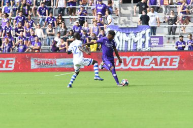 Orlando City SC, 16 Mart 2019 Cumartesi günü Orlando Florida 'daki Orlando City Stadyumu' nda Montreal Impact 'e ev sahipliği yaptı. Fotoğraf: Marty Jean-Louis