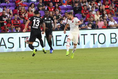 Flamengo Eintracht Frankfurt 'a karşı 12 Ocak 2019 Cumartesi günü Orlando City Stadyumu' nda. Fotoğraf: Marty Jean-Louis