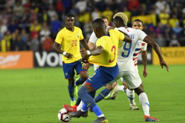 ABD Erkekler Milli Takımı 21 Mart 2019 tarihinde Orlando Florida 'daki Orlando City Stadyumu' nda Ekvador Milli Takımı 'na ev sahipliği yaptı. Fotoğraf: Marty Jean-Louis