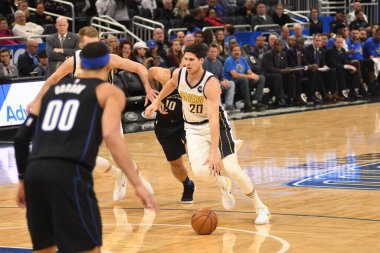 Orlando Magic, 31 Ocak 2019 tarihinde Orlando Florida 'daki Amway Center' da Indiana Pacers 'a ev sahipliği yapmaktadır. Fotoğraf: Marty Jean-Louis