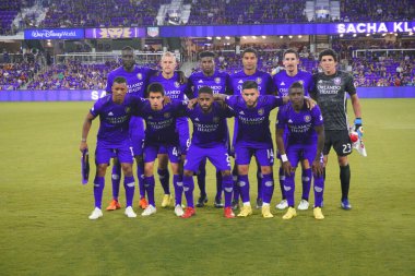 Orlando City SC 6 Nisan 2019 'da Orlando City Stadyumu' nda Colorado Rapids 'e ev sahipliği yapmaktadır. Fotoğraf: Marty Jean-Louis