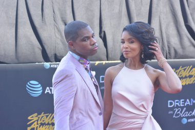 29 Mart 2019 Cumartesi günü Las Vegas 'taki Orleans Resort' ta düzenlenen 34. Yıldız Ödülleri sırasında çekilen kırmızı halı fotoğrafları. Fotoğraf: Marty Jean-Louis