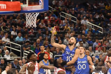 Orlando Magic, Houston Rockets 'a 13 Ocak 2019 tarihinde Amway Arena' da ev sahipliği yaptı. Fotoğraf: Marty Jean-Louis