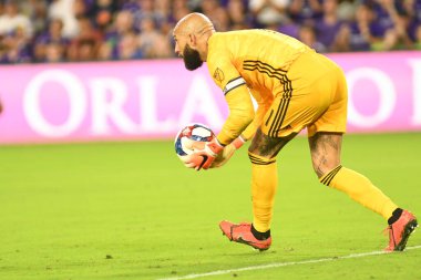 Orlando City SC 6 Nisan 2019 'da Orlando City Stadyumu' nda Colorado Rapids 'e ev sahipliği yapmaktadır. Fotoğraf: Marty Jean-Louis