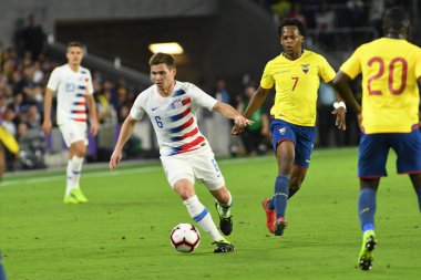 ABD Erkekler Milli Takımı 21 Mart 2019 tarihinde Orlando Florida 'daki Orlando City Stadyumu' nda Ekvador Milli Takımı 'na ev sahipliği yaptı. Fotoğraf: Marty Jean-Louis