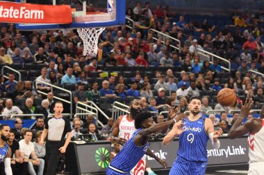 Orlando Magic, Houston Rockets 'a 13 Ocak 2019 tarihinde Amway Arena' da ev sahipliği yaptı. Fotoğraf: Marty Jean-Louis