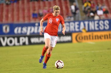 Japonya, İngiltere 'ye karşı Raymond James Stadyumu' nda 5 Mart 2019 'da Tampa Florida' da. Fotoğraf: Marty Jean-Louis