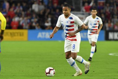 ABD Erkekler Milli Takımı 21 Mart 2019 tarihinde Orlando Florida 'daki Orlando City Stadyumu' nda Ekvador Milli Takımı 'na ev sahipliği yaptı. Fotoğraf: Marty Jean-Louis