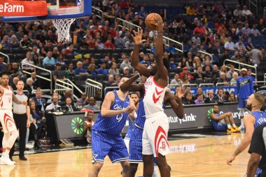 Orlando Magic, Houston Rockets 'a 13 Ocak 2019 tarihinde Amway Arena' da ev sahipliği yaptı. Fotoğraf: Marty Jean-Louis