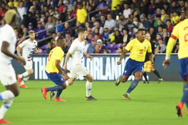 ABD Erkekler Milli Takımı 21 Mart 2019 tarihinde Orlando Florida 'daki Orlando City Stadyumu' nda Ekvador Milli Takımı 'na ev sahipliği yaptı. Fotoğraf: Marty Jean-Louis