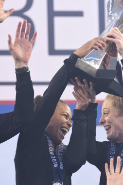 SheBelieves Kupası, 5 Mart 2019 tarihinde Tampa Florida Raymond James Stadyumu 'nda İngiltere' yi şampiyon ilan etmiştir. Fotoğraf: Marty Jean-Louis