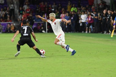 Flamengo Eintracht Frankfurt 'a karşı 12 Ocak 2019 Cumartesi günü Orlando City Stadyumu' nda. Fotoğraf: Marty Jean-Louis