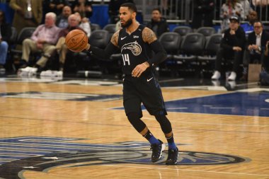 Orlando Magic, 31 Ocak 2019 tarihinde Orlando Florida 'daki Amway Center' da Indiana Pacers 'a ev sahipliği yapmaktadır. Fotoğraf: Marty Jean-Louis