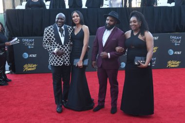 29 Mart 2019 Cumartesi günü Las Vegas 'taki Orleans Resort' ta düzenlenen 34. Yıldız Ödülleri sırasında çekilen kırmızı halı fotoğrafları. Fotoğraf: Marty Jean-Louis