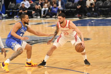 Orlando Magic, Houston Rockets 'a 13 Ocak 2019 tarihinde Amway Arena' da ev sahipliği yaptı. Fotoğraf: Marty Jean-Louis