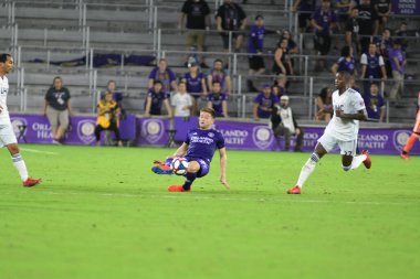 Orlando City 20 Şubat 2019 Çarşamba günü Orlando Fl 'daki Orlando City Stadyumu' nda New England 'a ev sahipliği yaptı. Fotoğraf: Marty Jean-Louis