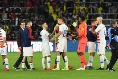 ABD Erkekler Milli Takımı 21 Mart 2019 tarihinde Orlando Florida 'daki Orlando City Stadyumu' nda Ekvador Milli Takımı 'na ev sahipliği yaptı. Fotoğraf: Marty Jean-Louis