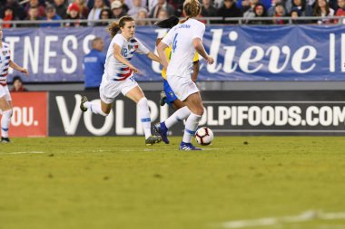 SheBelieves Kupası Finali, 5 Mart 2019 'da Tampa Florida Raymond James Stadyumu' nda ABD ile Brezilya arasında oynanacak. Fotoğraf: Marty Jean-Louis