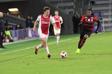 Ajax, Flemengo 'ya karşı Orlando City Stadyumu' nda 10 Ocak 2019 Perşembe günü. Fotoğraf: Marty Jean-Louis, 2019. Fotoğraf: Marty Jean-Louis