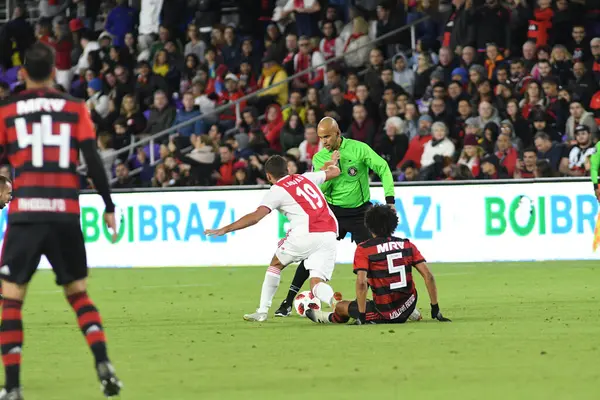 Ajax Gegen Flemengo Donnerstag Den Januar 2019 Orlando City Stadium — Stockfoto