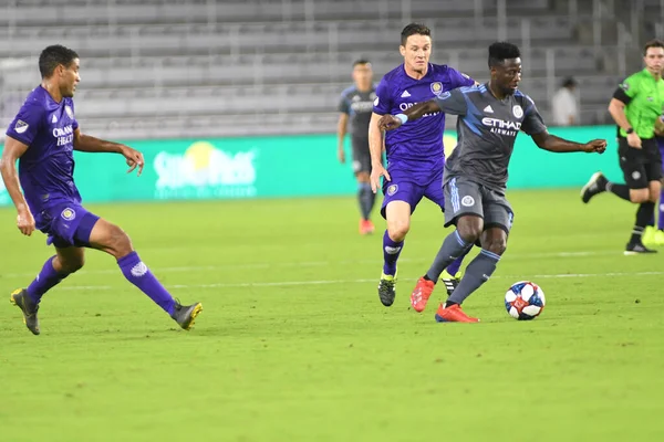 Orlando City Empfängt Samstag Den Februar 2019 Den New York — Stockfoto