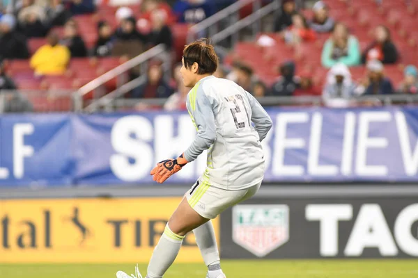 Japão Inglaterra Estádio Raymond James Tampa Florida Março 2019 Crédito — Fotografia de Stock