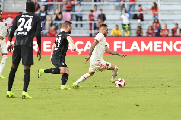 Flamengo Eintracht Frankfurt Orlando City Stadium Lördagen Den Januari 2019 — Stockfoto