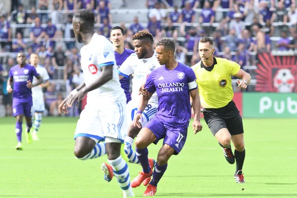 Orlando City Hosts Montreal Impact Orlando City Stadium Orlando Florida — Stock Photo, Image