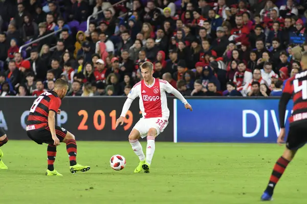 Ajax Flemengo Orlando City Stadium Thursday January 2019 Photo Credit — Stock Photo, Image