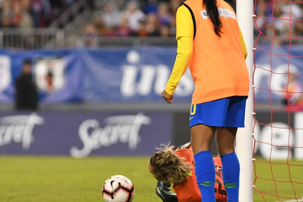 Shebelieves Cup Final Usa Val Szemben Brazília Raymond James Stadion — Stock Fotó