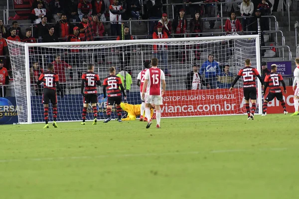 Ajax Gegen Flemengo Donnerstag Den Januar 2019 Orlando City Stadium — Stockfoto