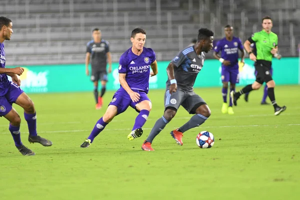 Orlando City Empfängt Samstag Den Februar 2019 Den New York — Stockfoto