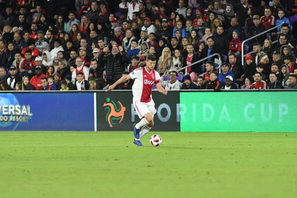 Ajax Flemengo Stadionie Orlando City Stadium Czwartek Stycznia 2019 Zdjęcie — Zdjęcie stockowe