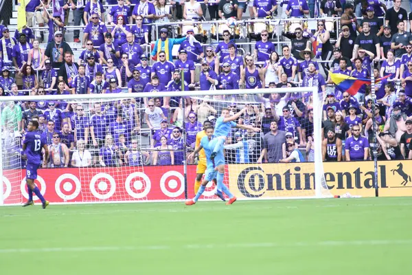 Orlando City Empfängt März 2019 Den New York City Orlando — Stockfoto