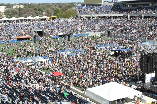 Send Christian Revival Camping World Stadium Orlando Florida Den Februari — Stockfoto