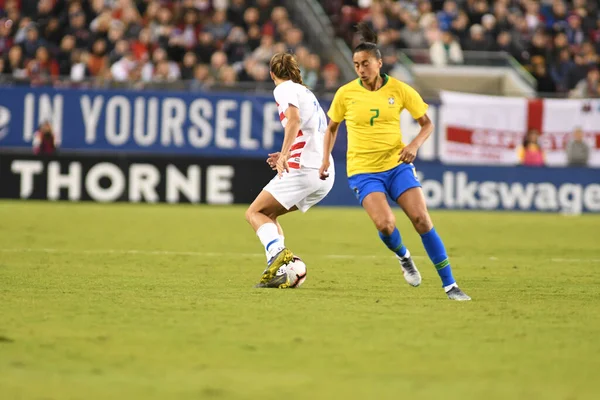 Shebelieves Cup Final Con Usa Brasil Raymond James Stadium Tampa — Foto de Stock