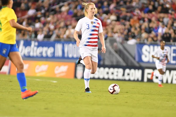 Shebelieves Cup Final Med Usa Mot Brasilien Raymond James Stadium — Stockfoto