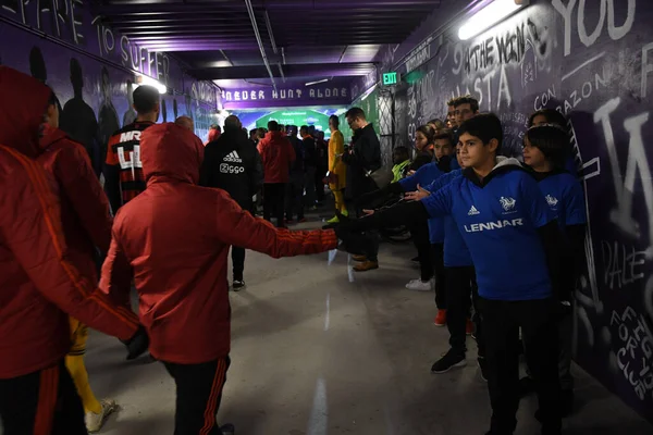 Ajax Flemengo Orlando City Stadium Thursday January 2019 Photo Credit — Stock Photo, Image